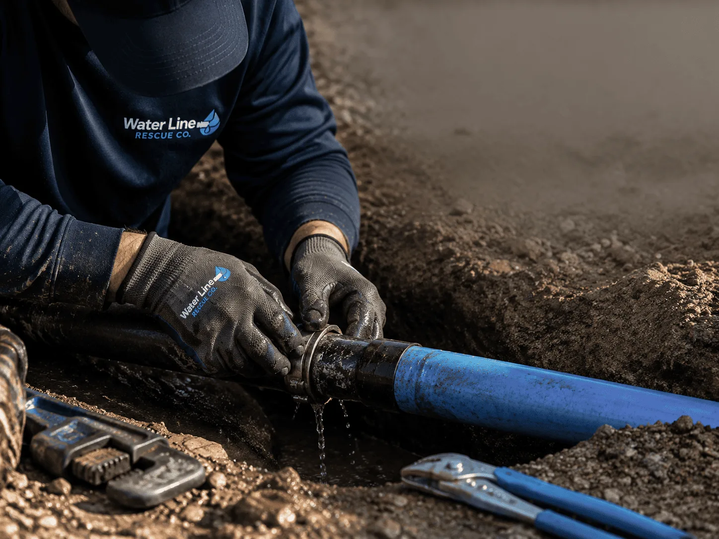 Why choose Water Line Repair in Mahaska, KS